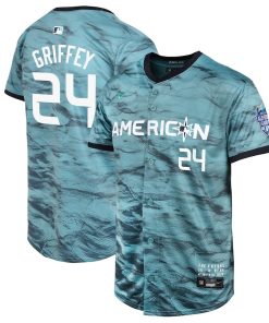 Ken Griffey Jr. American League Nike Youth 2023 MLB All-Star Game Limited Player Jersey - Teal