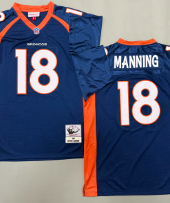 Peyton Manning Denver Broncos Authentic Throwback Retired Player Jersey