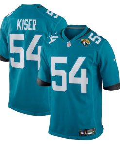 Jack Kiser Jacksonville Jaguars Nike Team Game Jersey -  Teal