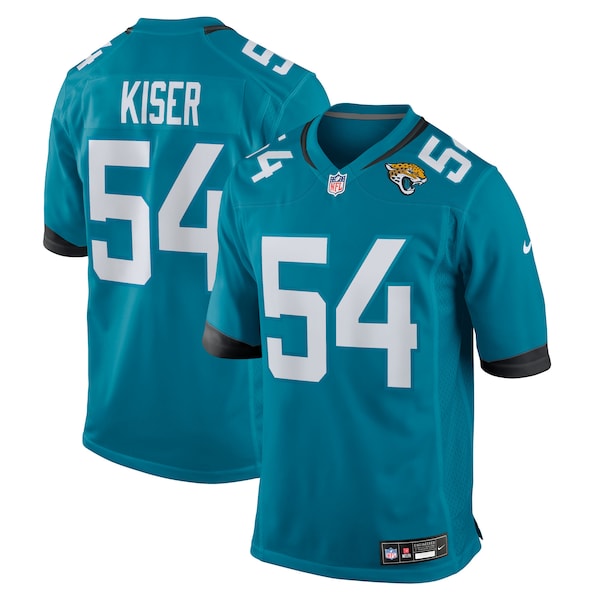 Jack Kiser Jacksonville Jaguars Nike Team Game Jersey - Teal