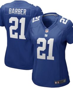 Tiki Barber New York Giants Nike Women's Game Retired Player Jersey - Royal
