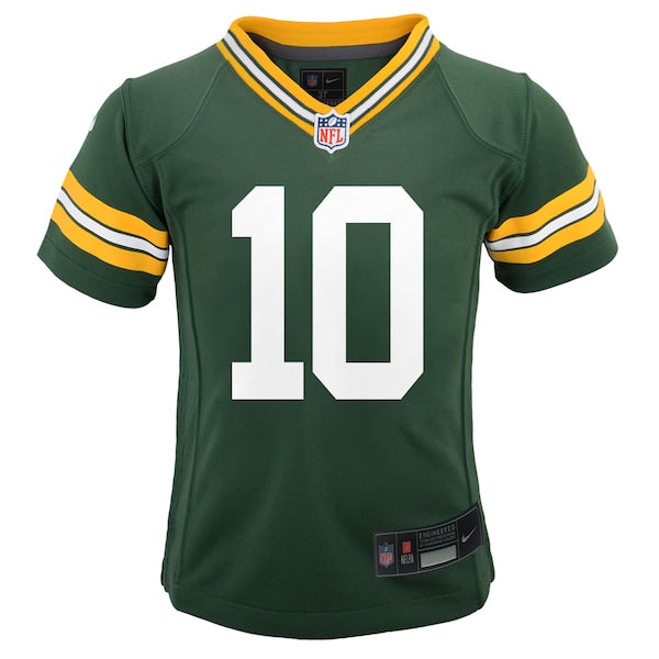 Jordan Love Green Bay Packers Nike Preschool Team Player Game Jersey - Green - Image 2