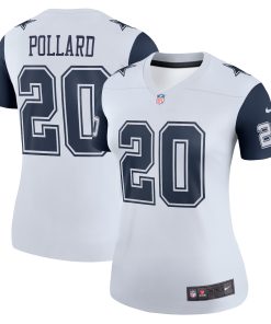 Alternative view of Tony Pollard Dallas Cowboys Nike Women's  Legend Jersey - Navy/White