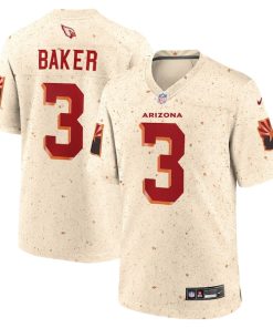 Budda Baker Arizona Cardinals Nike 2025 Rivalries Collection Game Jersey - Natural