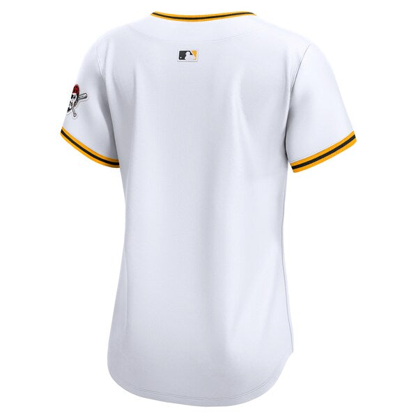Pittsburgh Pirates Nike Women's Home Limited Jersey - White - Image 4