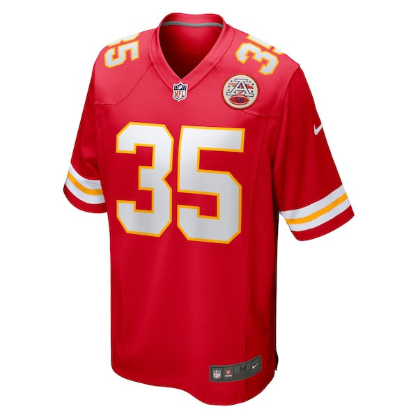 Jaylen Watson Kansas City Chiefs Nike Game Player Jersey - Red - Image 2