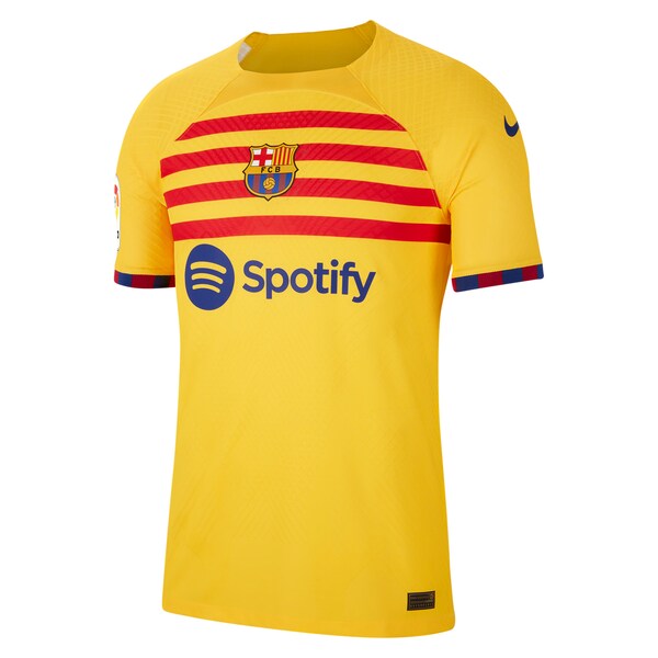 Barcelona Nike 2022/23 Fourth Vapor Match Authentic Jersey - Yellow - Image 2