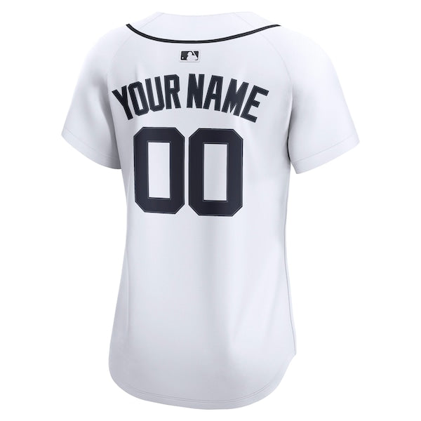 Detroit Tigers Nike Women's Home Limited Custom Jersey - White - Image 3