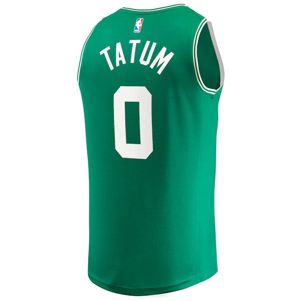 Jayson Tatum Boston Celtics 2024 NBA Finals Champions Fast Break Replica Player Jersey - Kelly Green - Icon Edition - Image 3