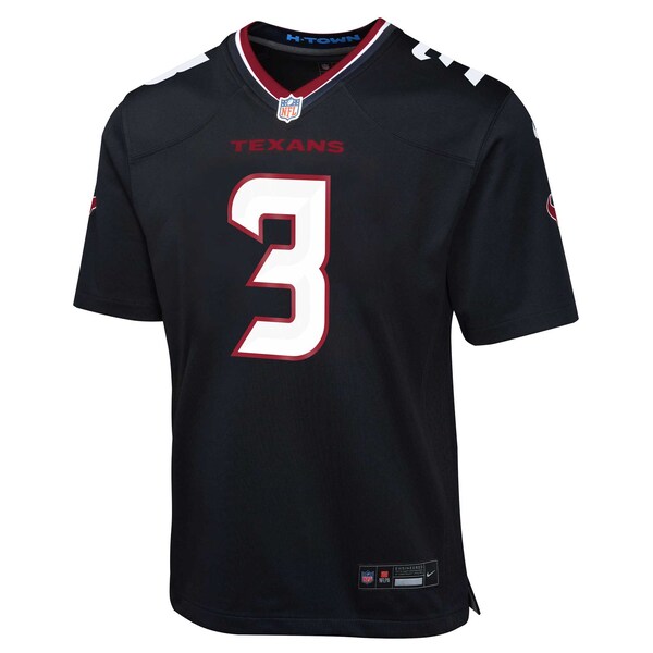 Tank Dell Houston Texans Nike Youth Alternate Game Jersey - Navy - Image 3