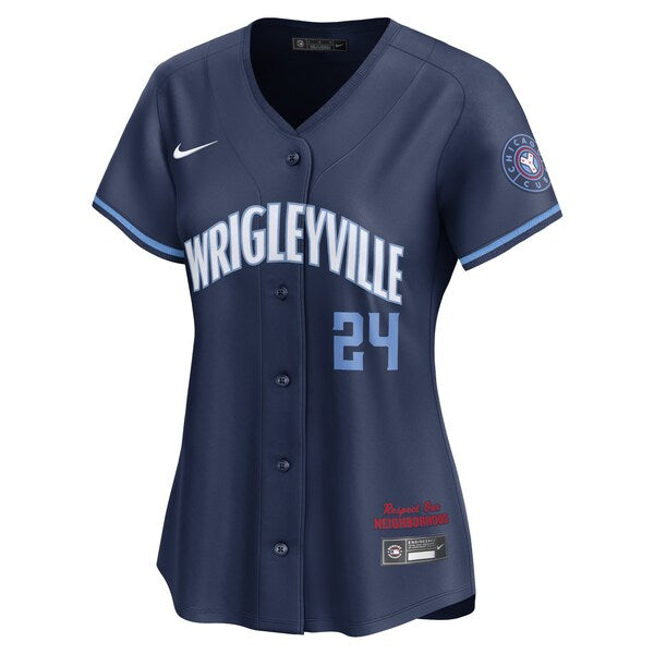 Cody Bellinger Chicago Cubs Nike Women's City Connect Limited Player Jersey - Navy - Image 3