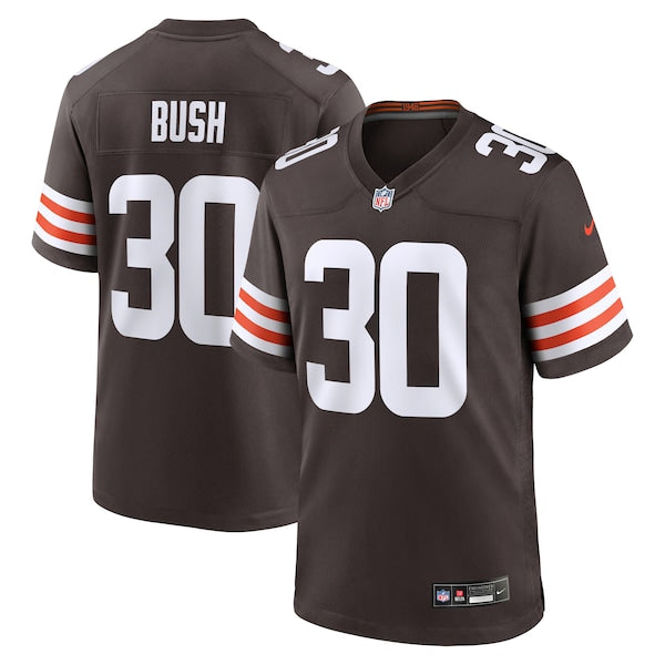 Devin Bush Cleveland Browns Nike Game Jersey - Brown