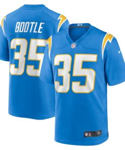 Dicaprio Bootle Los Angeles Chargers Nike Team Game Jersey -  Powder Blue