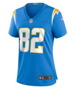 Alternative view of Brenden Rice Los Angeles Chargers Nike Women's  Game Jersey -  Powder Blue