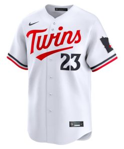 Alternative view of Royce Lewis Minnesota Twins Nike Home Limited Player Jersey - White