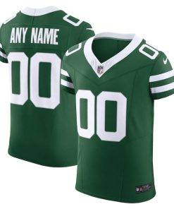 New York Jets Nike Vapor F.U.S.E. Elite Custom Jersey - Legacy Green