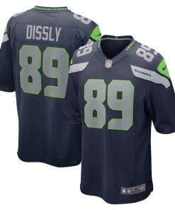 Will Dissly Seattle Seahawks Nike Game Jersey - College Navy