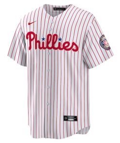 Alternative view of Dick Allen Philadelphia Phillies Nike 2025 Baseball Hall of Fame Name & Number Retired Replica Jersey - White
