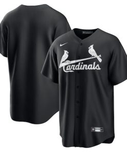 St. Louis Cardinals Nike Official Replica Jersey - Black/White