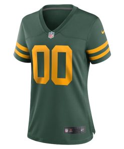 Alternative view of Green Bay Packers Nike Women's Alternate Custom Jersey - Green