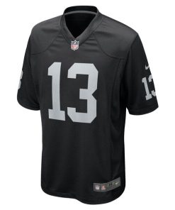 Alternative view of Hunter Renfrow Las Vegas Raiders Nike Player Jersey - Black