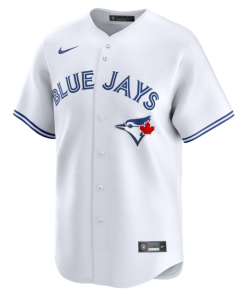 Alternative view of Trey Yesavage Toronto Blue Jays Nike Home Limited Jersey - White