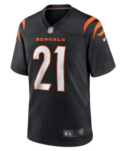 Alternative view of Mike Hilton Cincinnati Bengals Nike Game Player Jersey - Black