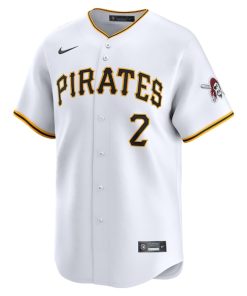 Alternative view of Connor Joe Pittsburgh Pirates Nike Home Limited Player Jersey?¨C White