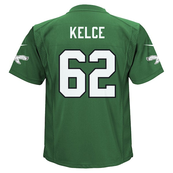 Jason Kelce Philadelphia Eagles Nike Preschool Alternate Game Jersey - Kelly Green - Image 3