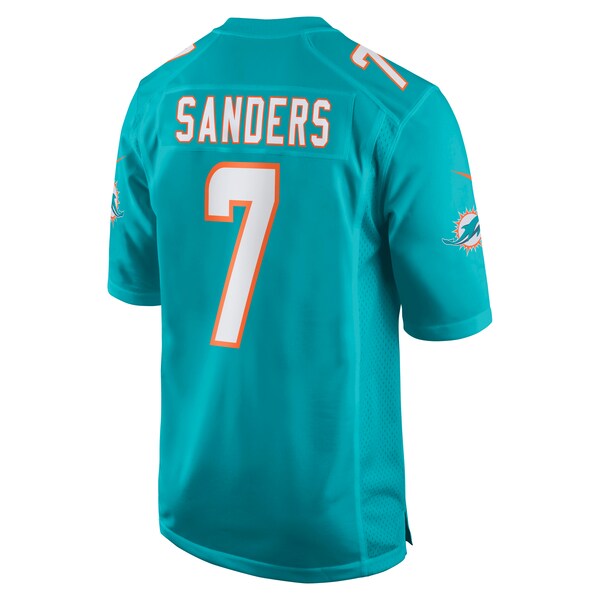 Jason Sanders Miami Dolphins Nike Game Jersey - Aqua - Image 3