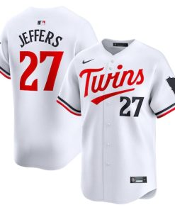 Ryan Jeffers Minnesota Twins Nike Home Limited Player Jersey - White