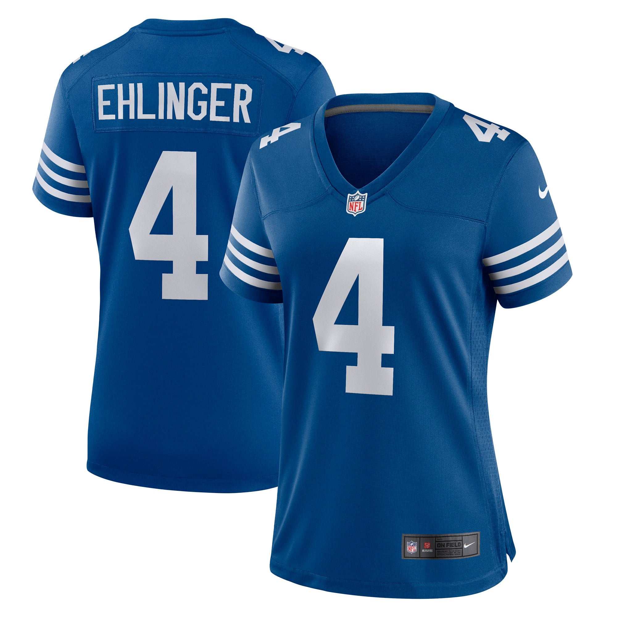 Sam Ehlinger Indianapolis Colts Nike Women's Game Jersey - Royal/Blue - Image 5