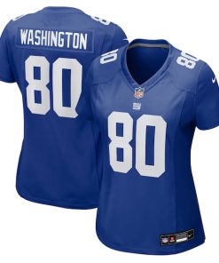 Montrell Washington New York Giants Nike Women's Team Game Jersey -  Royal