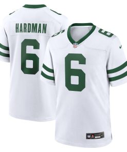 Mecole Hardman New York Jets Nike Legacy Player Game Jersey - White