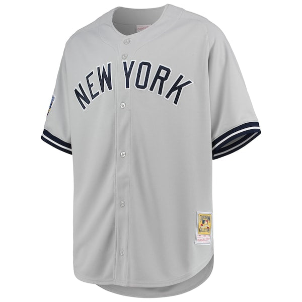 Derek Jeter New York Yankees 1998 Cooperstown Collection Road Authentic Jersey - Gray/White - Image 3