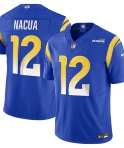 Puka Nacua Los Angeles Rams Nike Vapor F.U.S.E. Limited Player Jersey - Royal