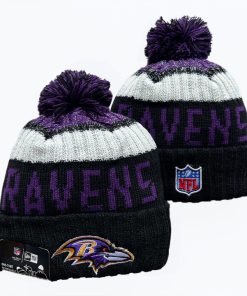 BALTIMORE RAVENS KNIT HAT