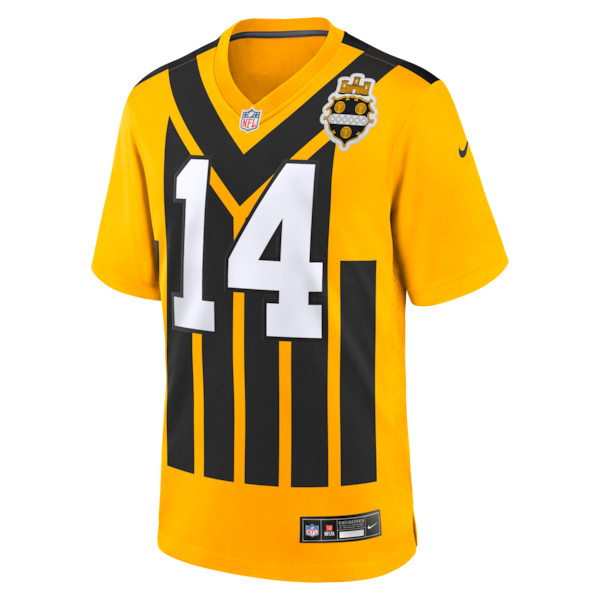 George Pickens Pittsburgh Steelers Nike Alternate Game Jersey - Gold - Image 2