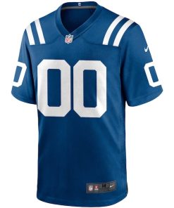 Alternative view of Nike Indianapolis Colts Custom Game Jersey - Royal