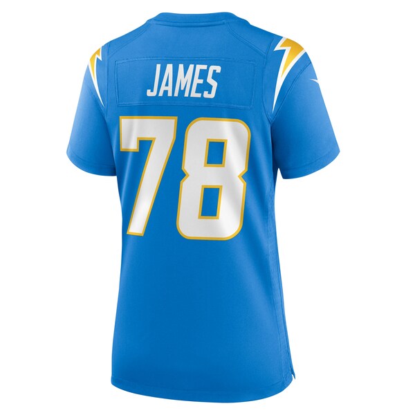 Andre James Los Angeles Chargers Nike Women's Team Game Jersey - Powder Blue - Image 4