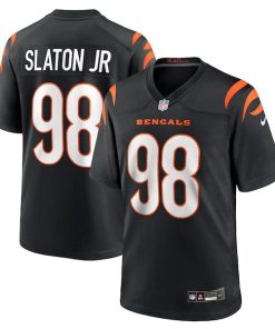 Tedarrell Slaton Jr Cincinnati Bengals Nike Team Game Jersey -  Black