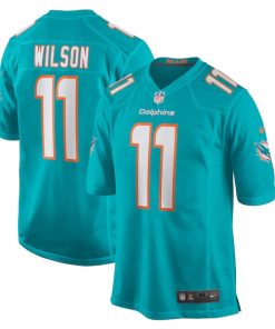 Cedrick Wilson Jr. Miami Dolphins Nike Team Game Jersey -  Aqua