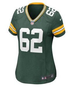 Alternative view of Jacob Monk Green Bay Packers Nike Women's  Game Jersey -  Green