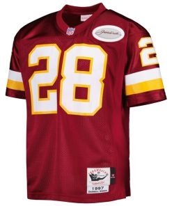 Alternative view of Darrell Green Washington Football Team 1997 Authentic Throwback Retired Player Jersey - Burgundy