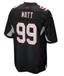 Alternative view of J.J. Watt Arizona Cardinals Nike Alternate Game Jersey - Black