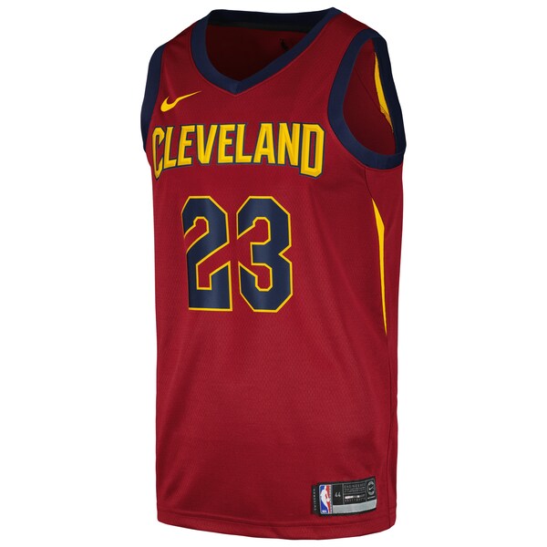 LeBron James Cleveland Cavaliers Nike Swingman Player Jersey - Icon Edition - Wine - Image 2