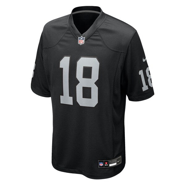 Jack Bech Las Vegas Raiders Nike Team Game Jersey - Black - Image 2