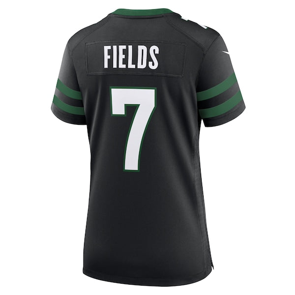Justin Fields New York Jets Nike Women's Alternate Game Jersey - Black - Image 3