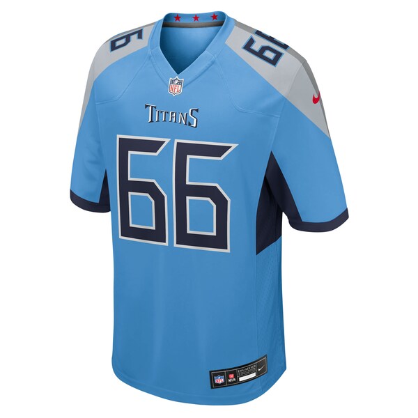 Brenden Jaimes Tennessee Titans Nike Team Game Jersey - Powder Blue - Image 2
