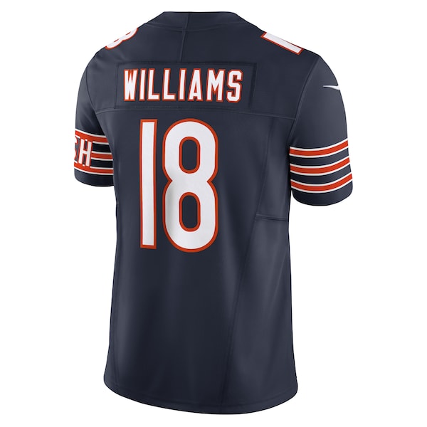 Caleb Williams Chicago Bears Nike Vapor F.U.S.E. Limited Jersey - Navy - Image 3